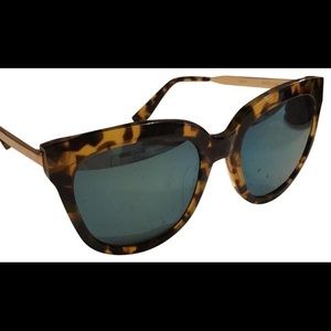 AQS From Nordstrom - Tortoise Reflector Sunglasses